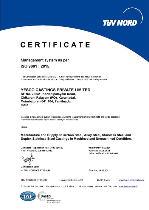 ISO 9001 : 2015